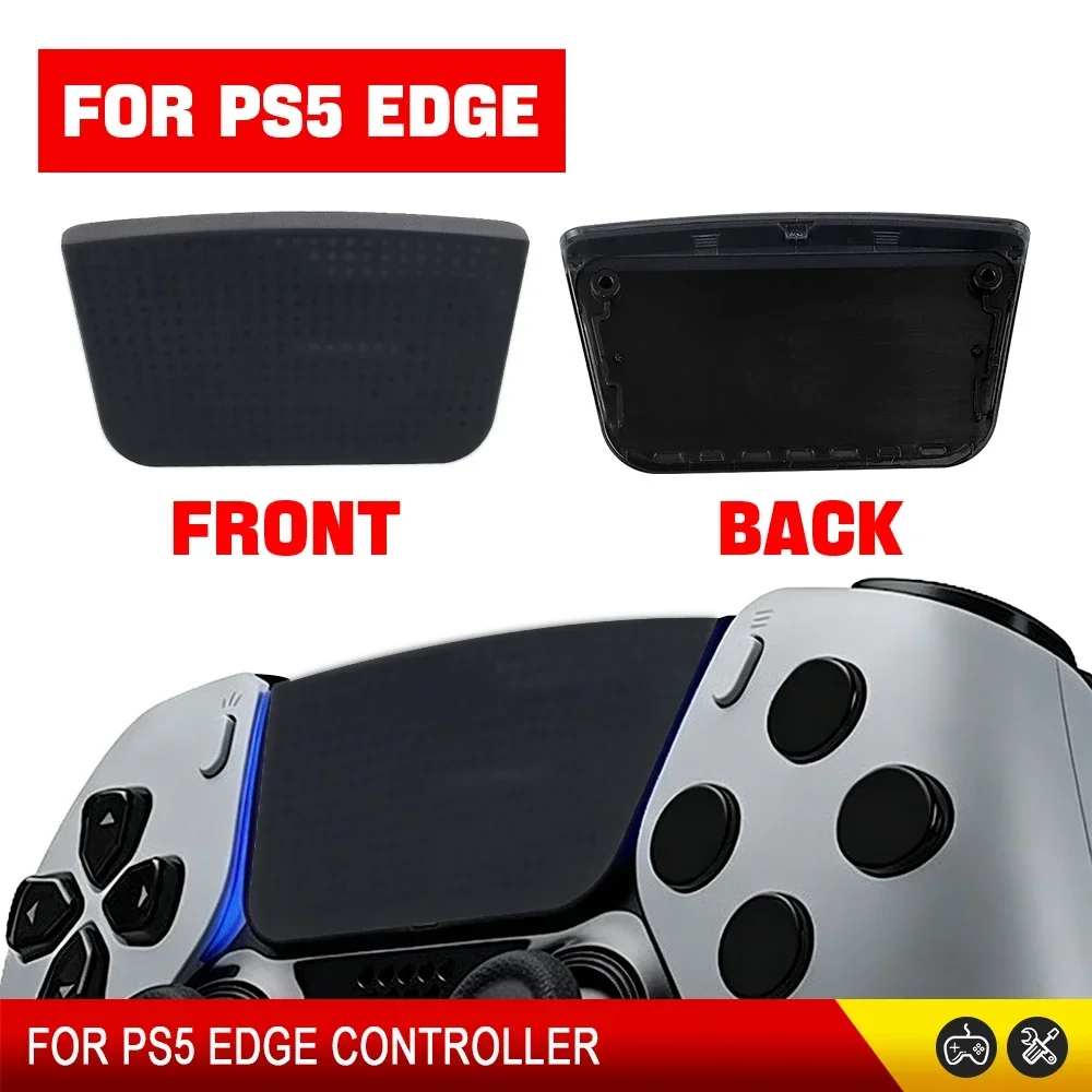 2026 New Plastic Replacement Touchpad Soft Touch Custom Part Touch Pad for PS5 Edge Controller Black Grey - view 3