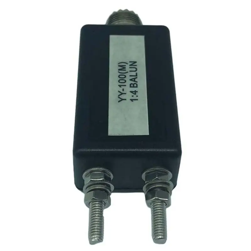100W 1:4 HF Shortwave Antenna Balun QRP Mini Baluns for M Type Interface HF Frequency
