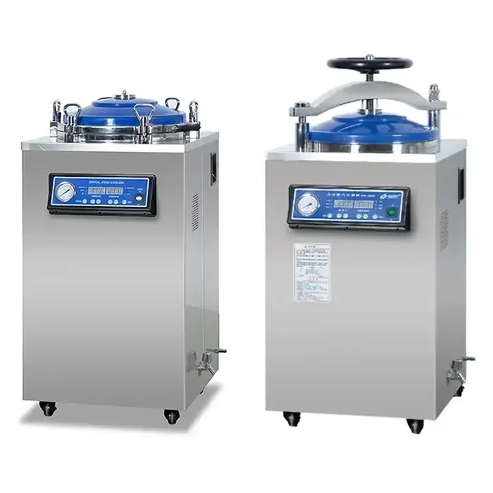 2025/High Security Vertical Steam Autoclave Sterilizer 75L 100L 120L 150L for Hospital