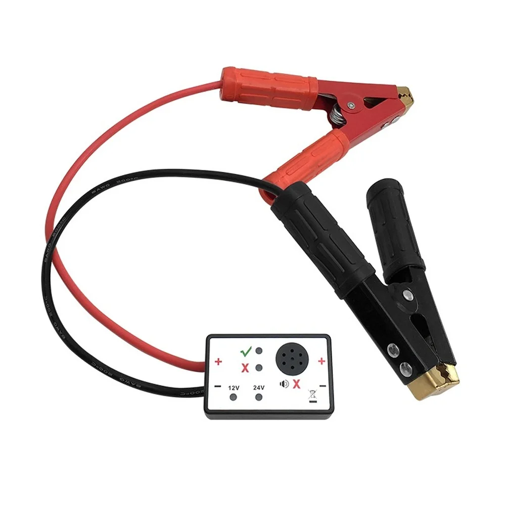 Automotive Surge Absorber Battery Spike Protector Black Red Surge Absorber 12V 24V Compatibility Reverse Polarity Protection