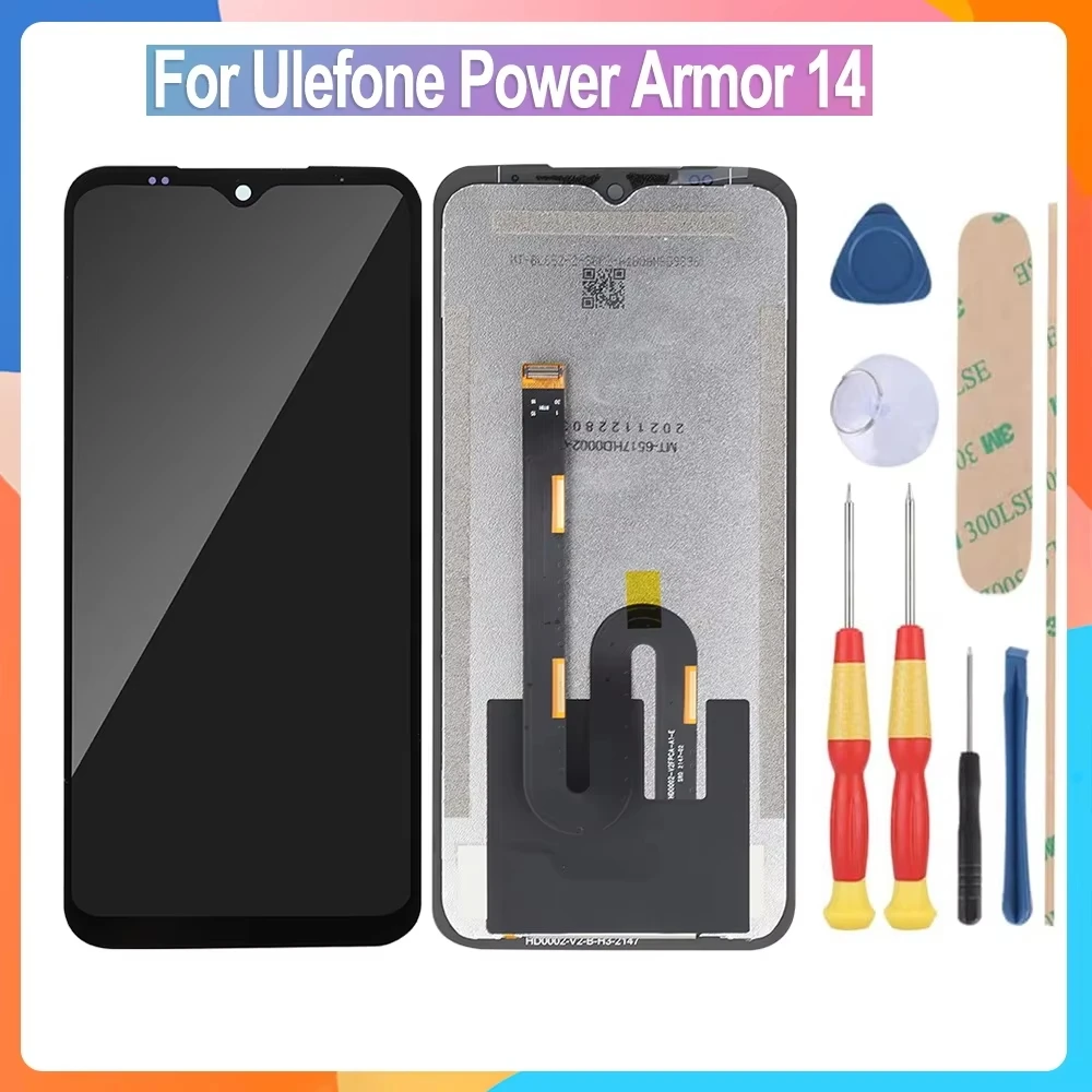 AiNiCole 6,52 дюйма для ulefone Power Armor 14/ulefone Power Armor 14 PRO ЖК-дисплей с цифровым преобразователем сенсорного экрана в сборе