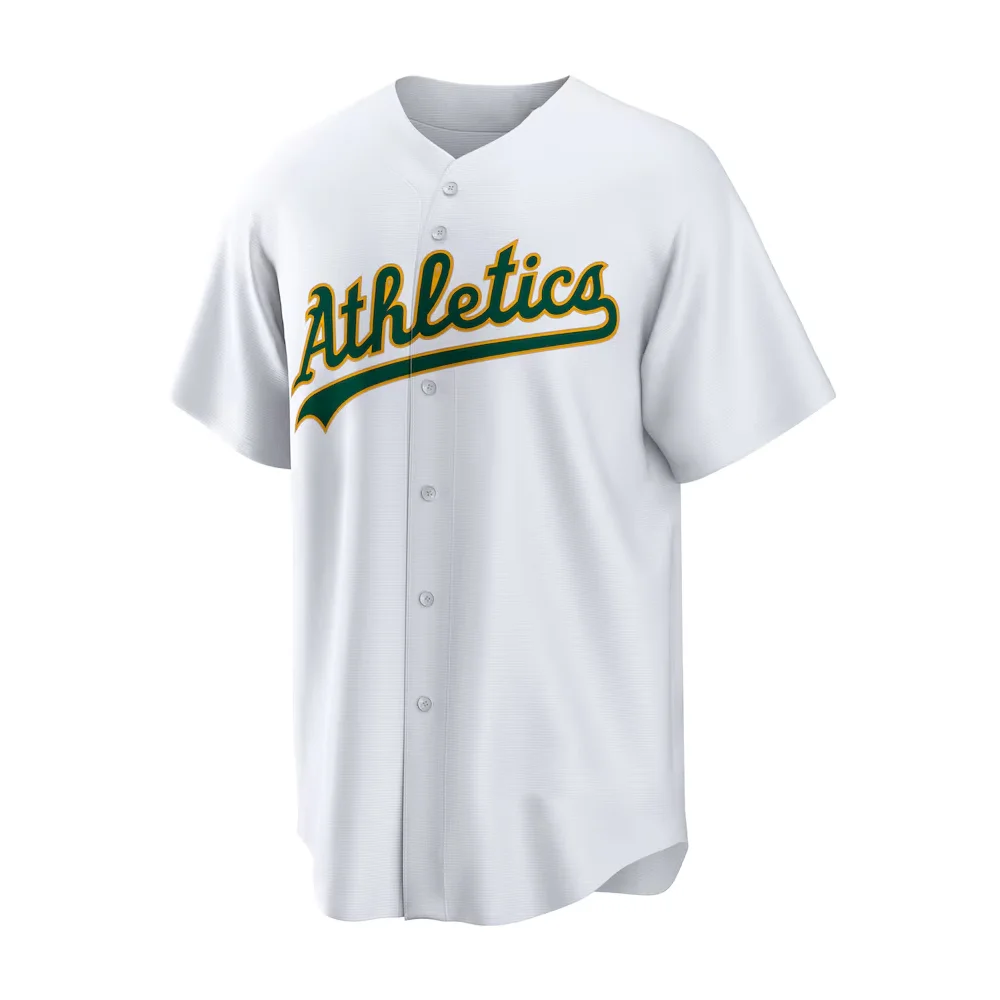 24/25 Summer Adult Oakland Baseball American Baseball Training Jerseys Sports Jersey 25 Number Rooker Cool T-shirt Quick-Dry