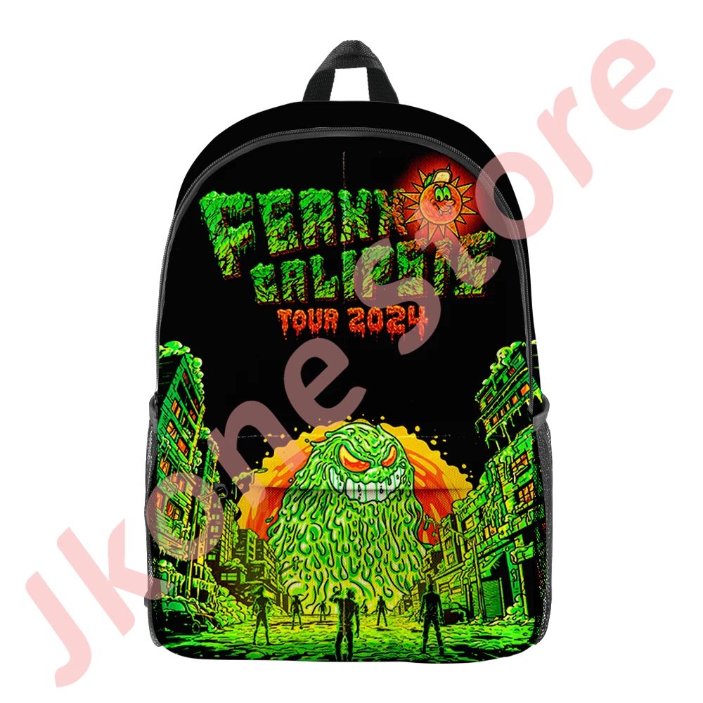 Feid Ferxxo FerxxoCalipsis Tour Merch Backpack Cospaly Unisex Travel Fashion Unique Funny Casual New Logo Streetwear Bag