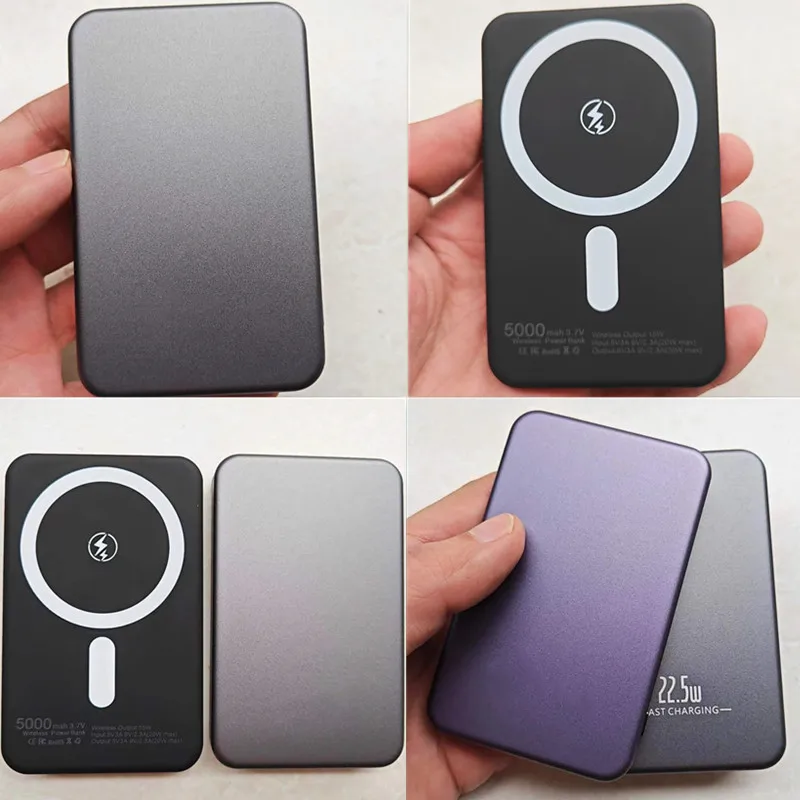 Mini Magnetic Powerbank For Samsung Xiaomi iphone External Battery Portable Wireless Charger Auxiliary Backup Battery Power Bank