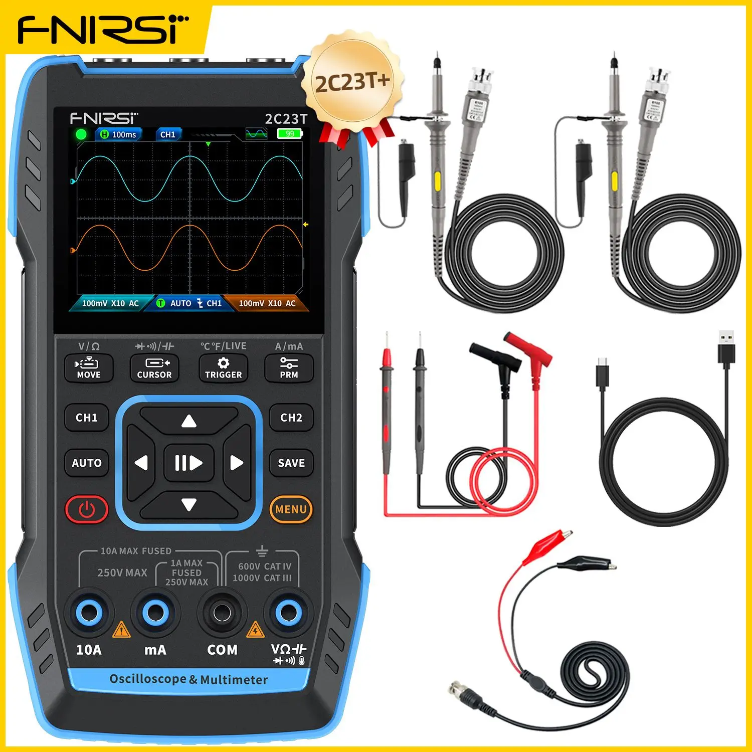 2C23T Dual channel portable equipment