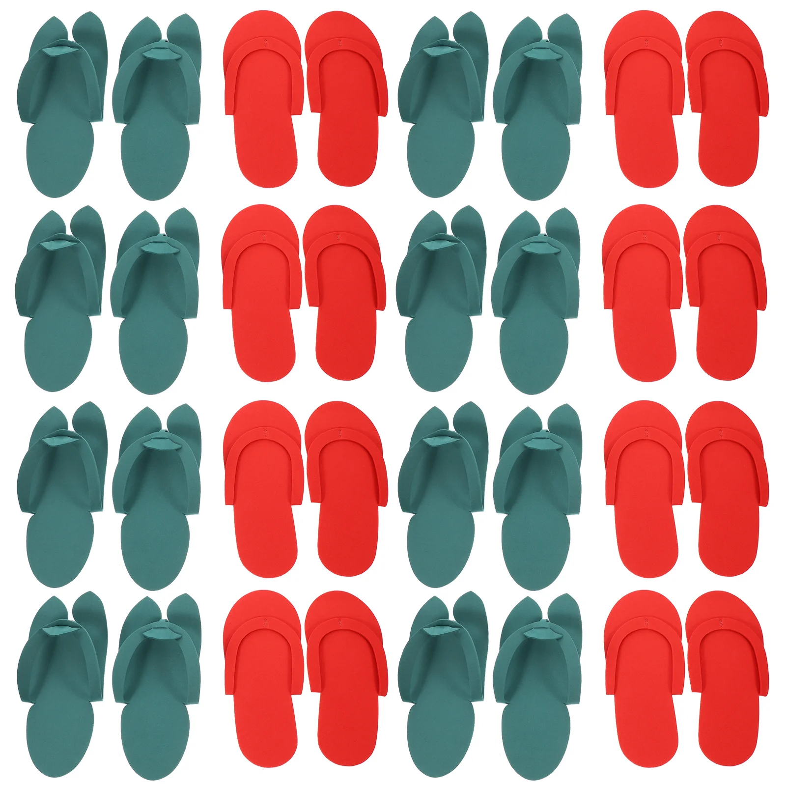 16Pairs المتاح إيفا النعال صنعة بديعة المضادة للانزلاق باديكير صالون استخدام النعال باديكير المتاح #3