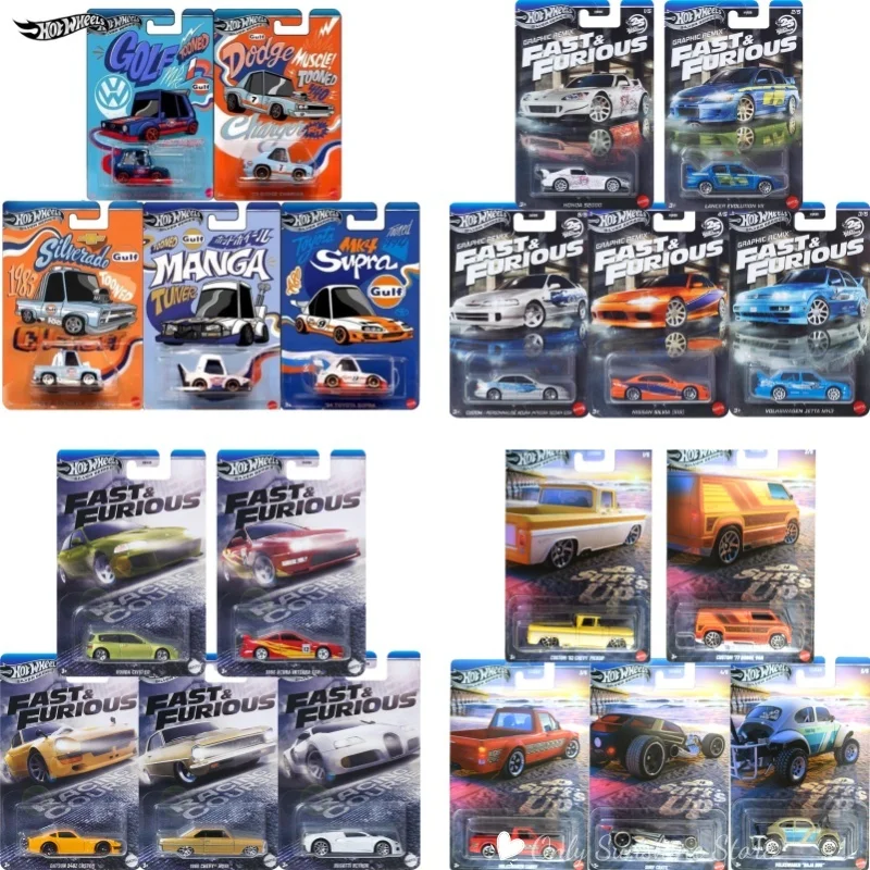 

В наличии Hot Wheels Honda Civic, игрушечный автомобиль из сплава, тематическая серия, Коллекционная модель автомобиля для мальчиков и коллекционеров