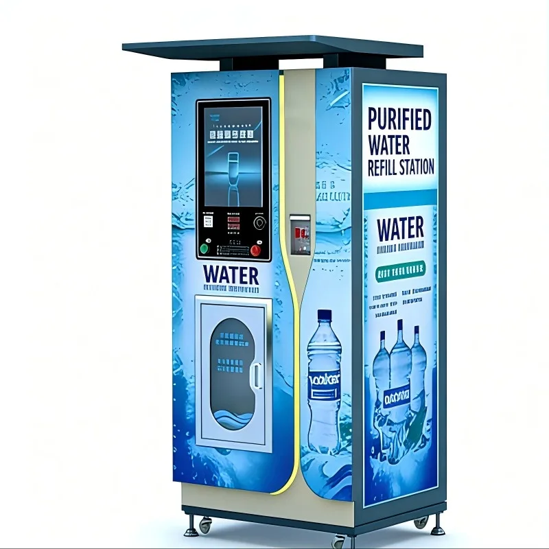 24-Hour unattended community commercial water dispenser cold drink dispenser supports coins