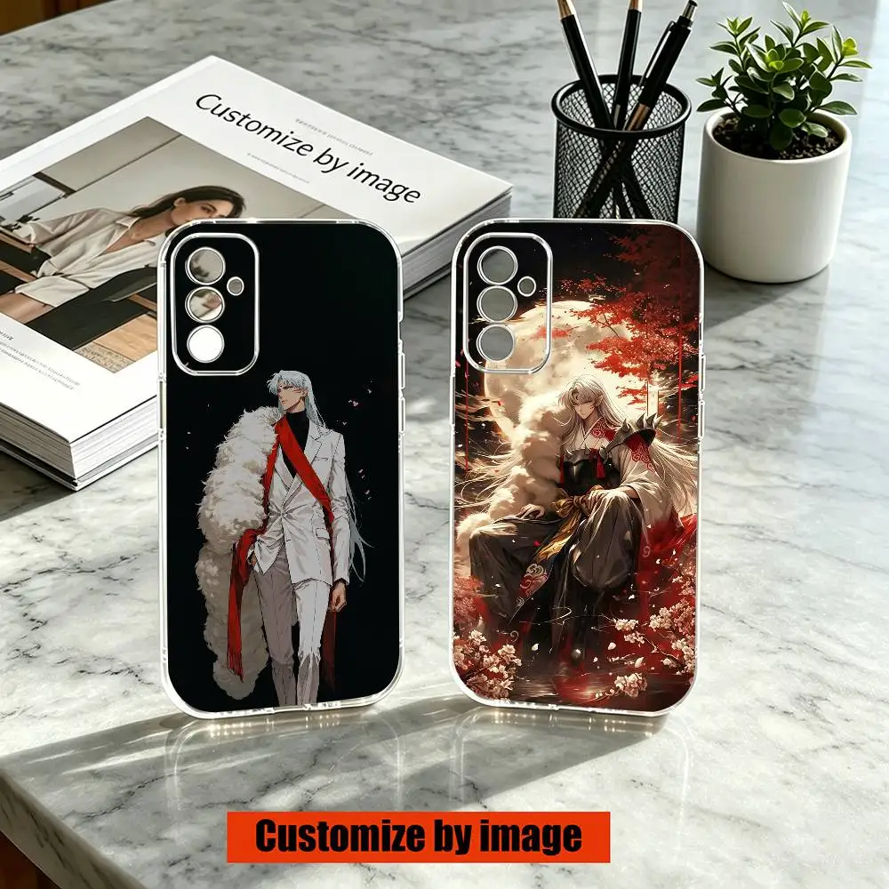 I-Inuyasha S-Sesshomaru Anime Gift  Phone Case For SamsungA10,12,20,21S,30,31,40,50,51,52,70,71 Transparent Cover