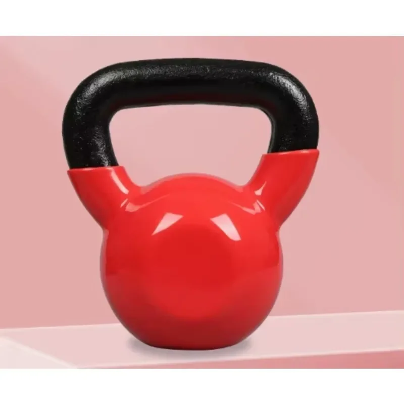 Dip Coated Integrated Kettlebell One Piece Cast Iron Dumbbell for Whole Body Exercise and Home Workouts