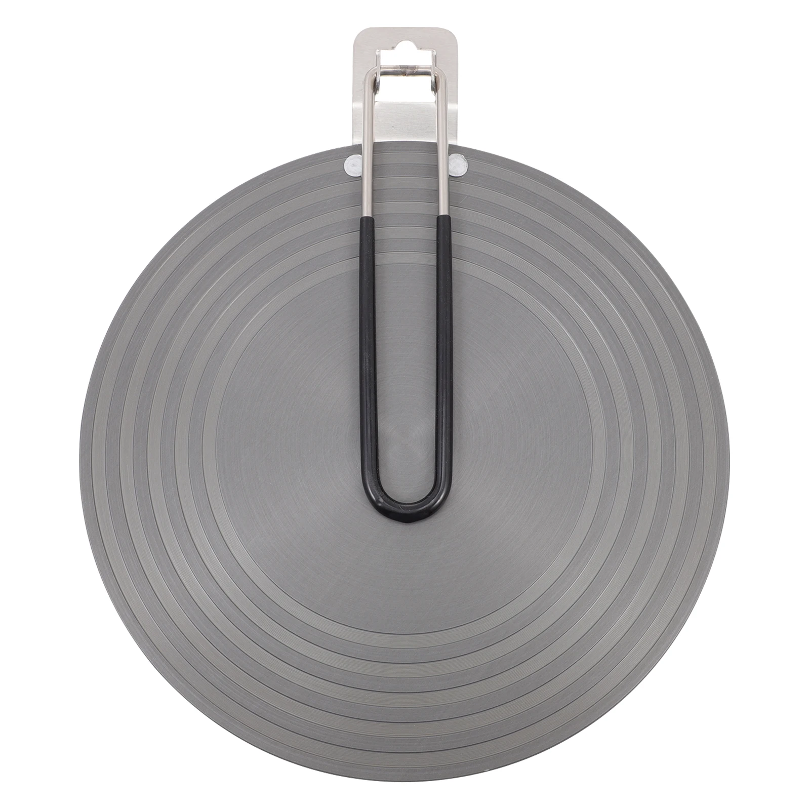 

1pc Pot Thermal Guide Plate Heat Conduction Sturdy Aluminum Handle Black Cookware For Gas Stove Induction Cooker Kitchen