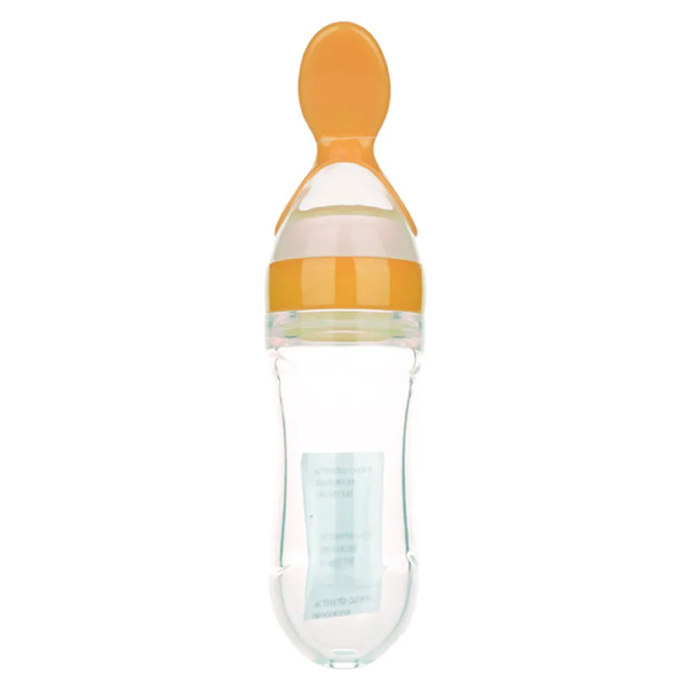 90 мл детская бутылочка для риса, силиконовая кормушка, чехол для ложки, инструмент для кормления младенцев, дозатор для чистого молока, детская ложка, кормушка