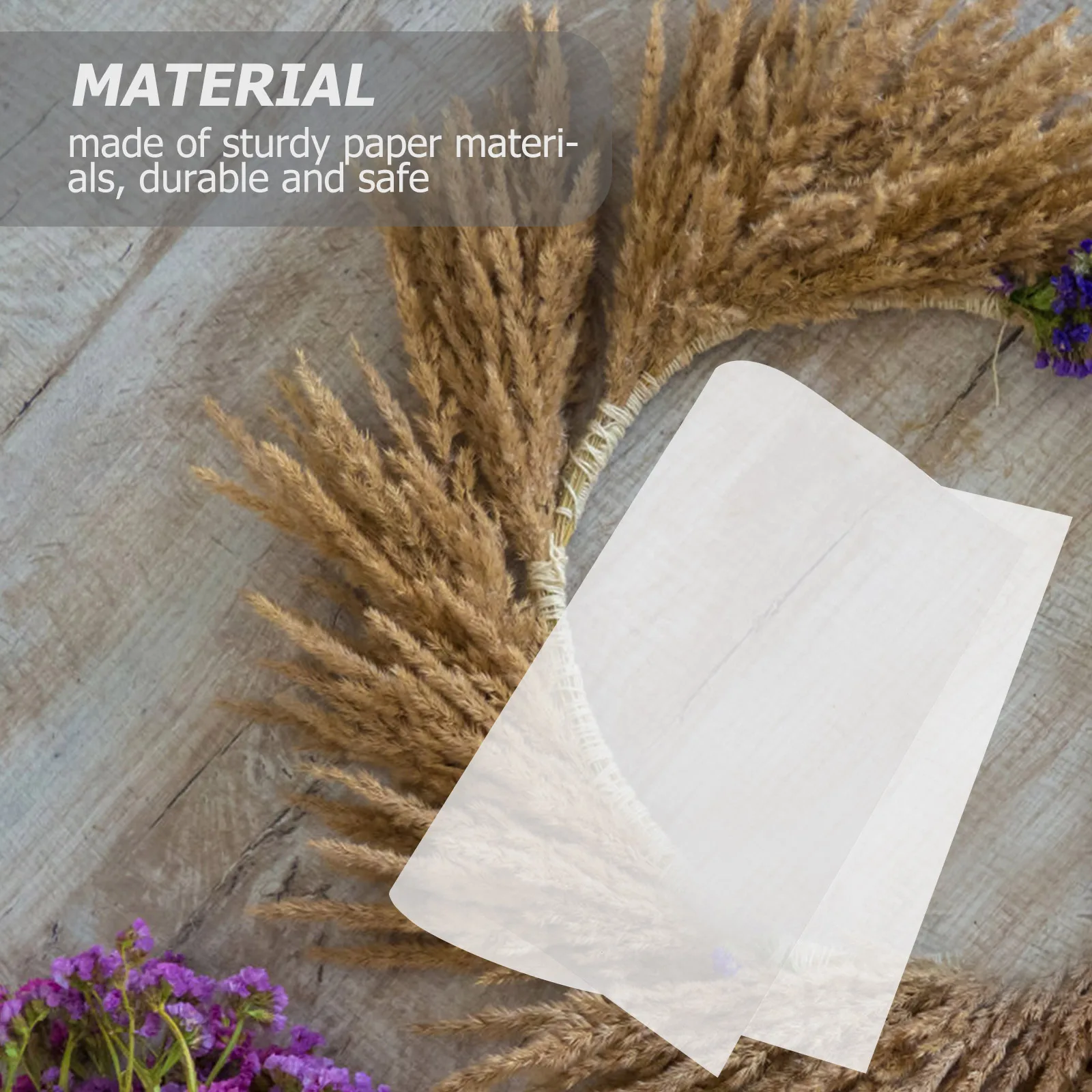 

30pcs Flower Pressing Lining Paper Thick Blotting Sheets Drying Flowers Reusable Natural Absorbent DIY Craft Leaf Preservation