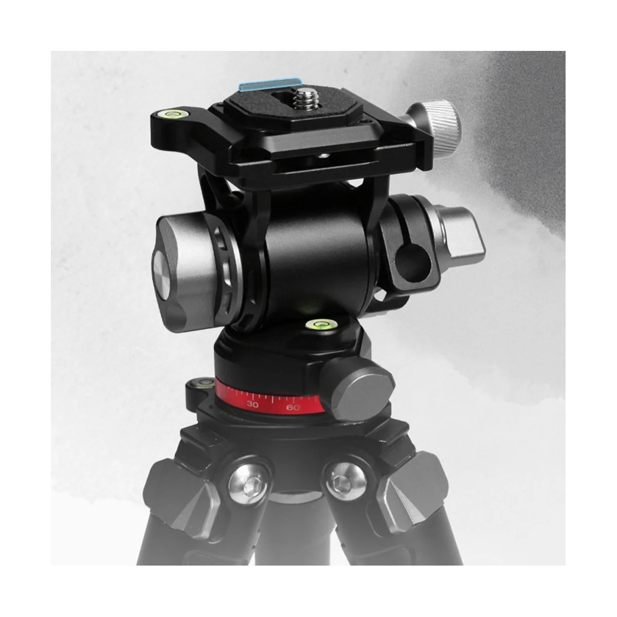 Panorâmica Hidráulica Fluid Video Damping Head, Monopod Camera Holder, Stand para SLR DSLR