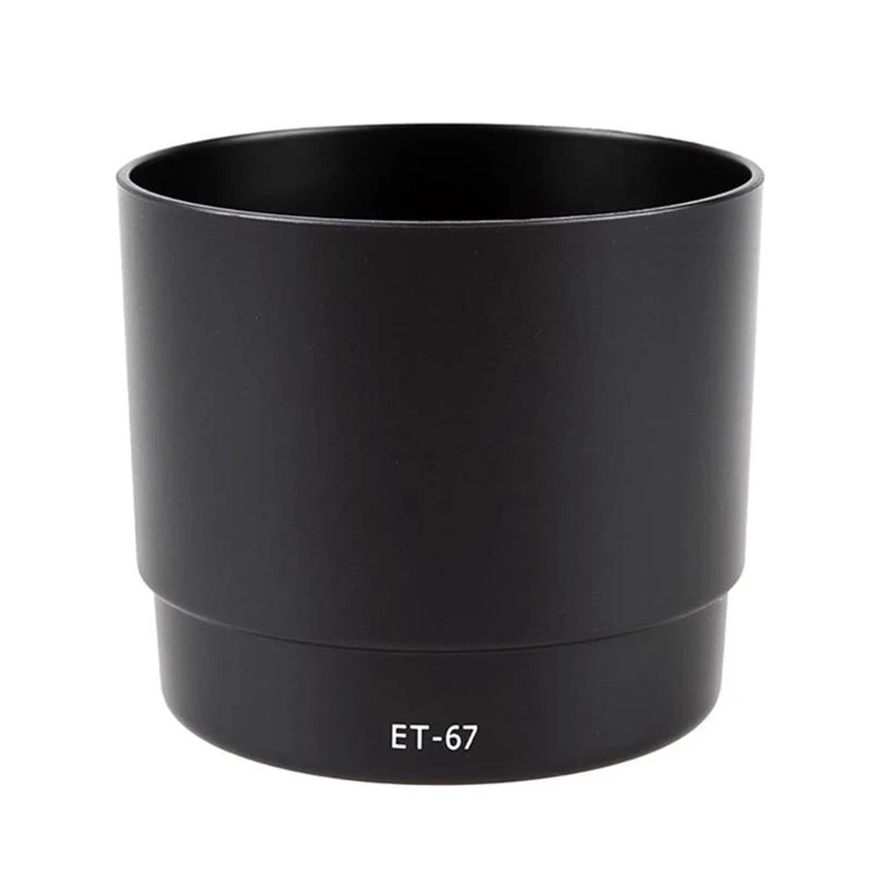 

E8BA ET67 ABS Sunshade Lens Shade for EF 100mm f/2.8 Macro Lens Mount Lens Guard Protects Agains Unwanted Light