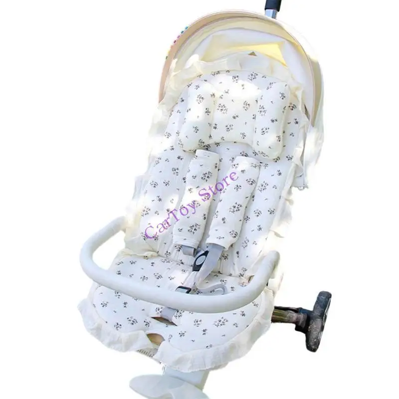 مجموعة من 1 وسادة مسند للرأس مصنوعة من القطن والدانتيل سهلة الاستخدام، استمتع بالراحة على مدار العام