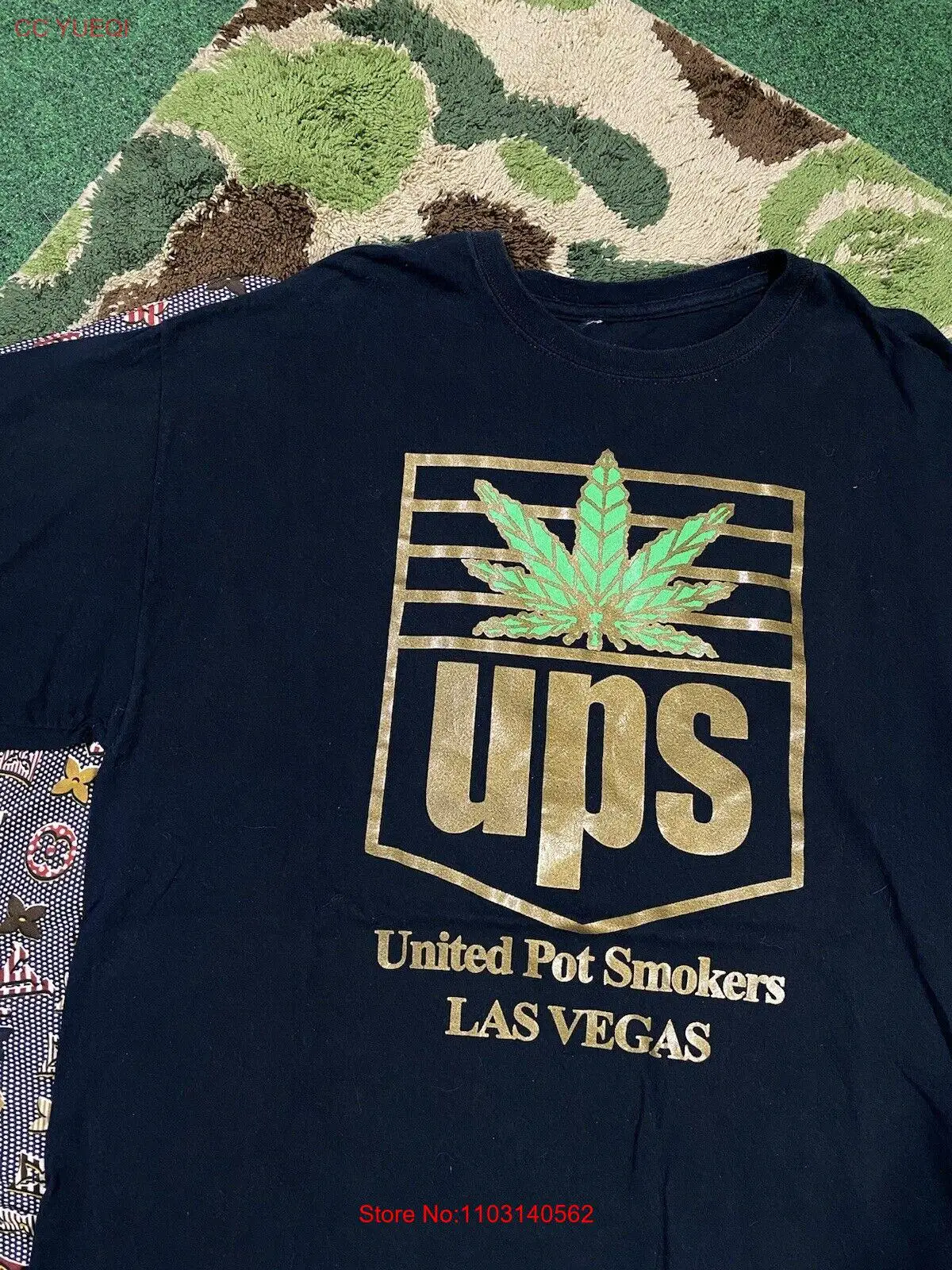 90’s Vintage UPS Stoner Parody Shirt XLarge