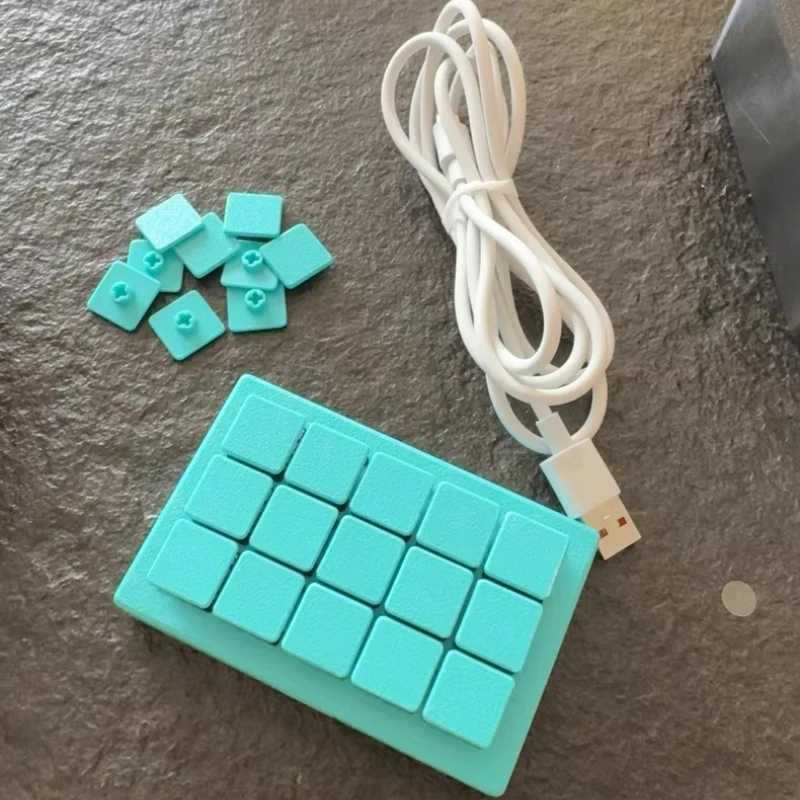 Game Keypad Mini Compact 3D Printed Shell Customization Multi-functional Keyboard Portable Office Gaming Keyboard Accessories