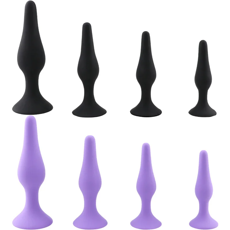 Tapón Anal de silicona para hombres y mujeres, tapón Anal, estimulación Anal, masaje de próstata, Juguetes sexuales, dilatador Anal Gay, productos