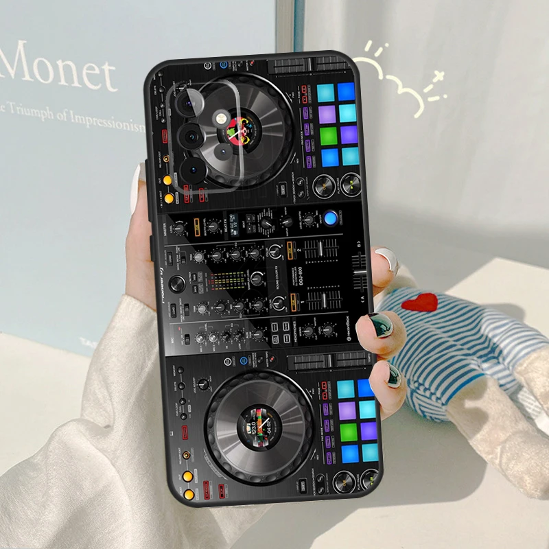 Electronic Music DJ Controller Mixer Case For Samsung Galaxy A12 A32 A42 A52 A72 A50 A70 A10 A20 A21S A52S A51 A71 Phone Cover