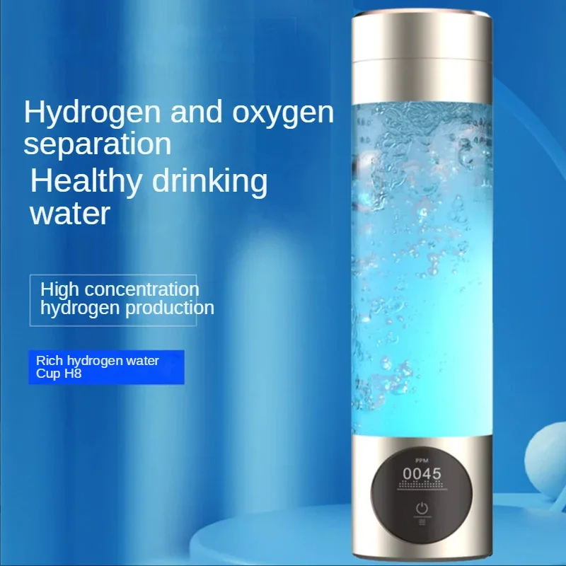 High Concentration Hydrogen Water Generator  Finished Bottle AccessoriesLEDDisplay Screen Hydrogen-rich Water Bottle