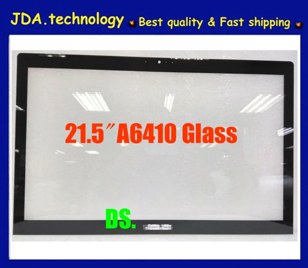 MEIARROW-LCD Front Out-side Glass, All-in-One Front Bezel, Tela Exterior, Fita Adesiva, 21,5 polegadas, ASUS A6410, Novo