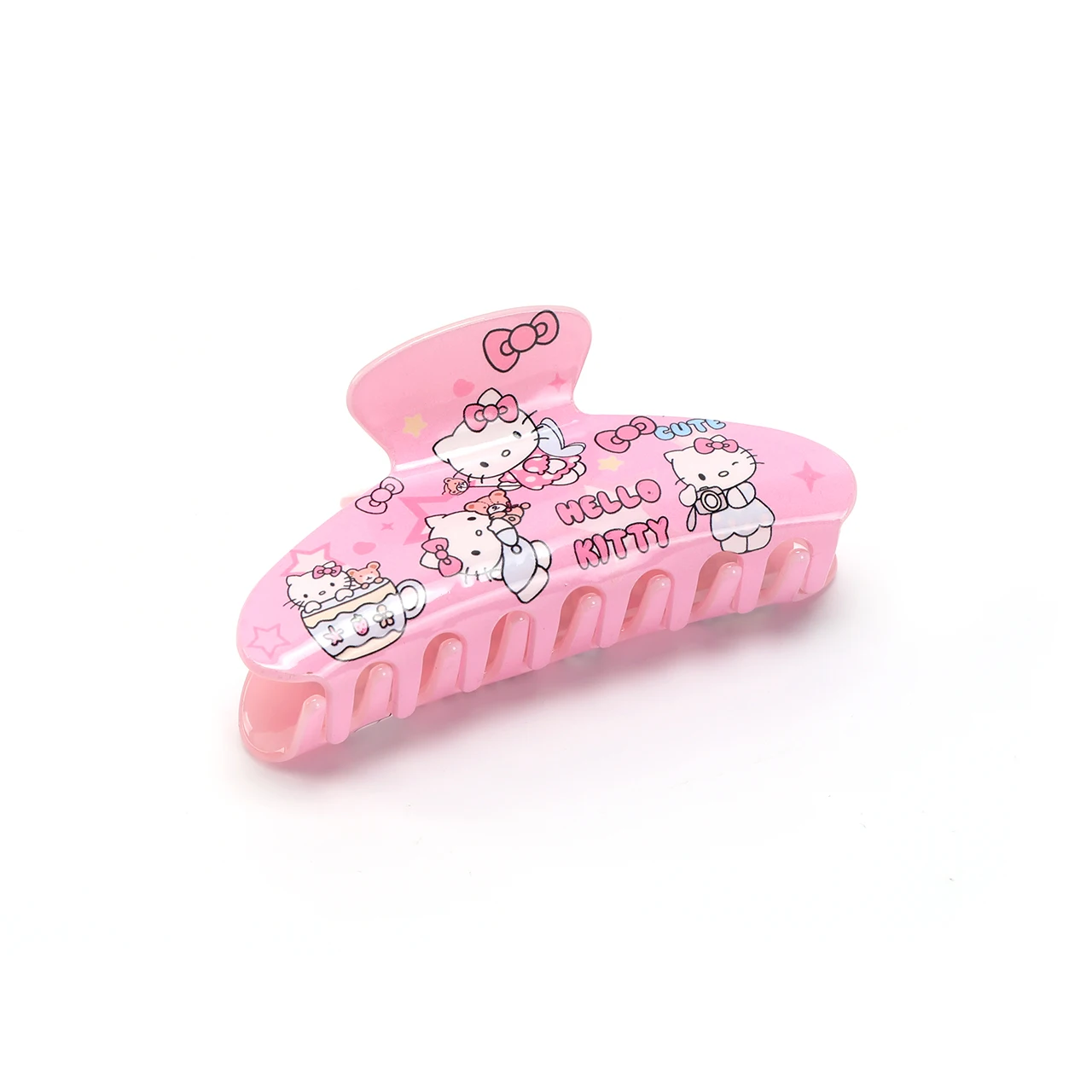 Miniso Hair Clips and Accessories, Hello Kitty Acrylic Cartoon Style Boutique Gifts for Festivals