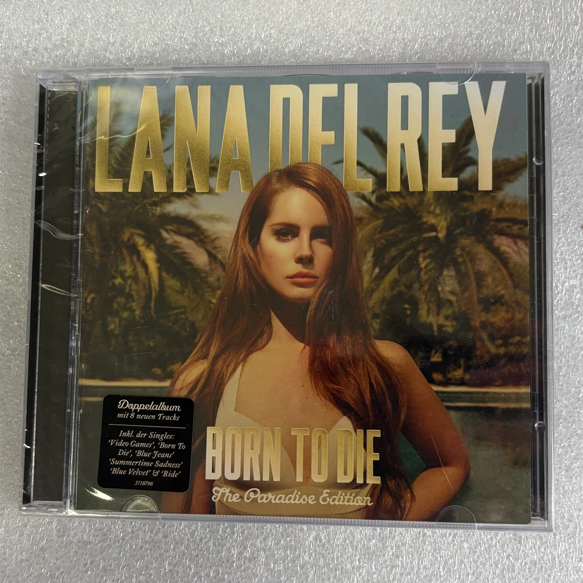 CD de Música Pop de Lizzy Grant y Lana Del Rey, Álbum Born To Die, Blue Jeans, 2 Discos de Música, Cosplay, Walkman, Bandas Sonoras, Caja, Música para Fiestas