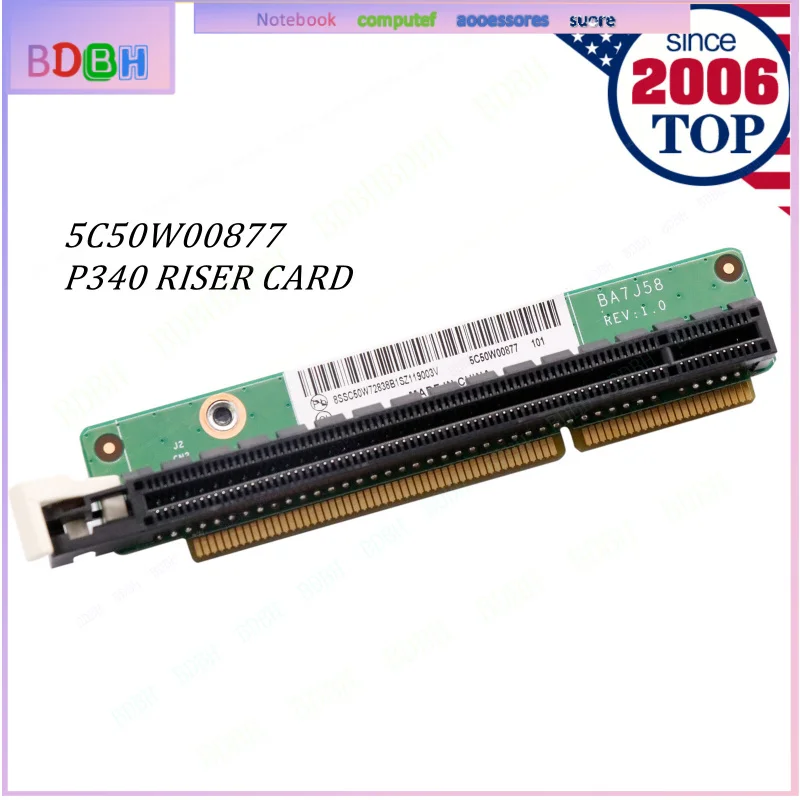 PCIE16 Riser Expansion Graphic Card For ThinkStation P340 M90Q 5C50W00877 US