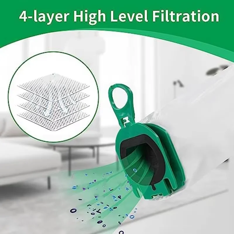 مرشح فراغ قسط كيس لجميع الغبار ل Vorwerk Kobold VB100 FP100 VB 100 FP 100 إكسسوارات قطع غيار عدة حقيبة مكنسة كهربائية