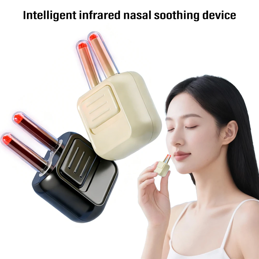 Portable Infrared Nasal Soothing Device Breathable Nasal Support Soothing Nasal Relief Improves Nasal Congestion Runny Nose
