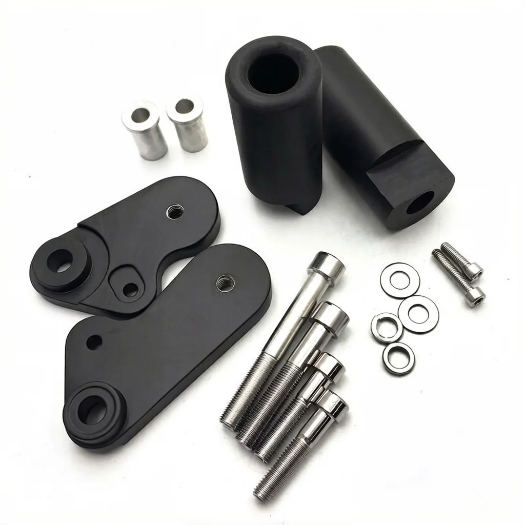 Motorradzubehör Rahmenschützer Anti-Crash-Motorschutz für Yamaha YZF-R1 YZFR1 YZF R1 1000 YZF1000 2009-2015