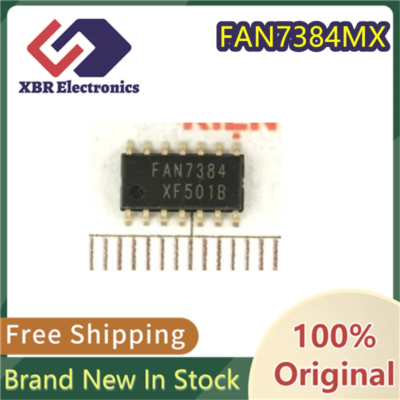 

(5/50 pieces) FAN7384 FAN7384MX LCD power chip bridge driver SOP-14 new original authentic spot free shipping