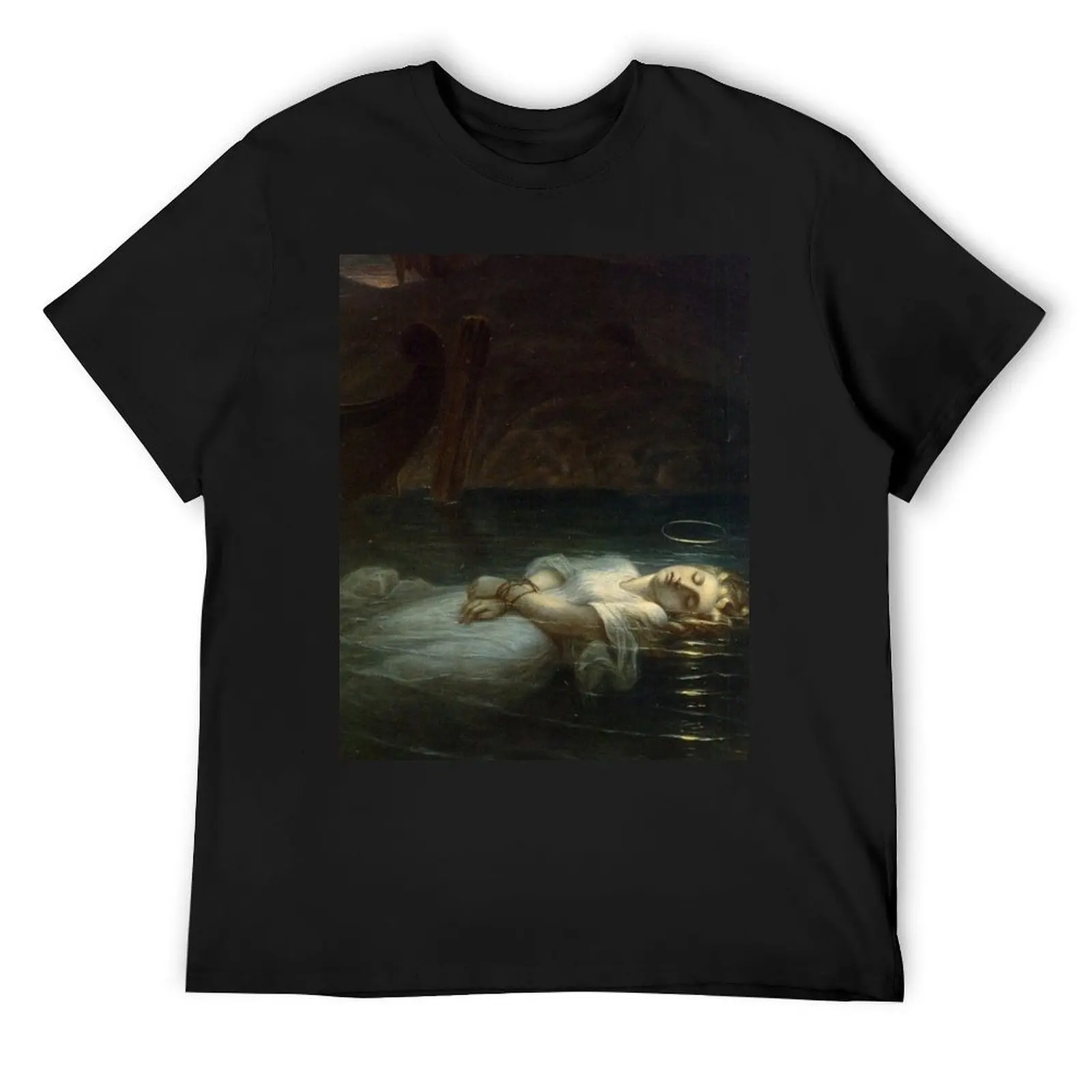 

The Young Martyr, by Paul Delaroche T-Shirt anime clothes customs plus size tops mens designer t shirt