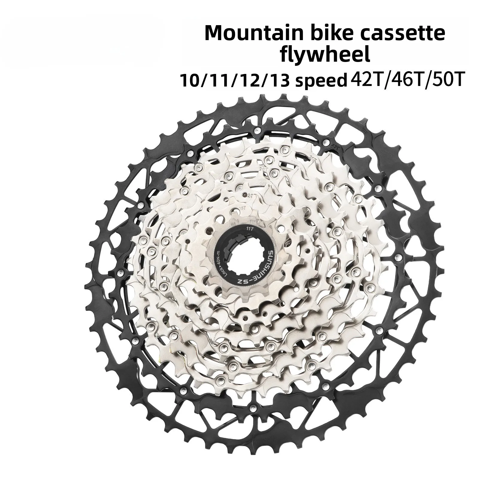 

Маховик карты горного велосипеда 9/10/11/12/13 скорость с регулируемой скоростью и большим зубом HG башенное колесо