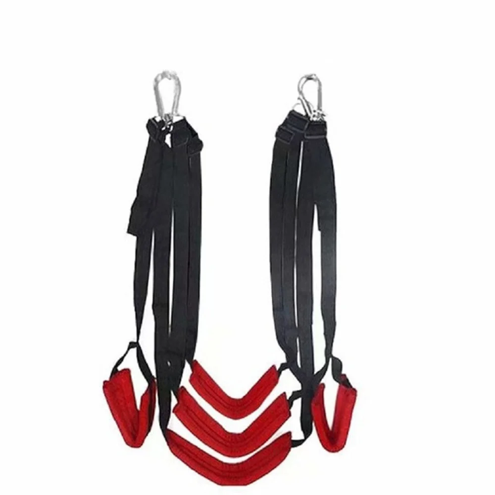Sex Swing Door 2 in 1 Sex Sling BDSM Bondage Thigh Restraints with Adjustable Sex Straps Adult Sex Toys for Men Women Couples
