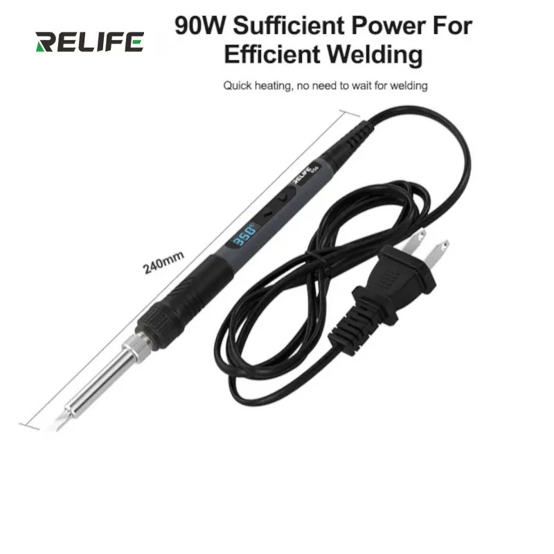 90W Soldering Iron Portable Welding Tools Adjustable Temperature Digital Solder Station Electric Welding Solder Rework Heat Pen