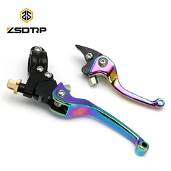 ZSDTRP Motorcycle Colorful Clutch Brake Lever Set for Harley Honda Kawasaki Suzuki Yamaha
