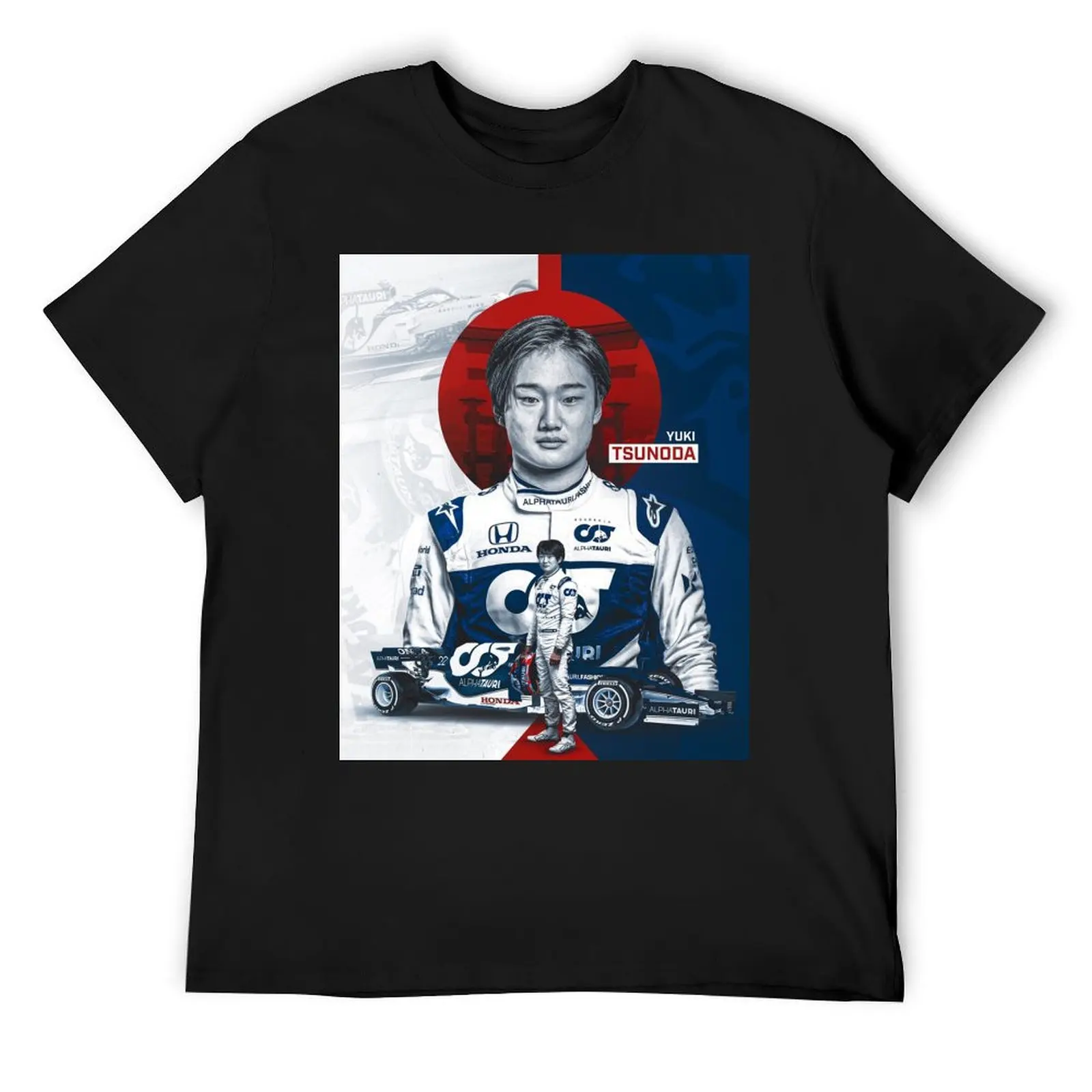 

Yuki Tsunoda T-Shirt cheap stuff anime figures oversized t shirt sweat shirts, men