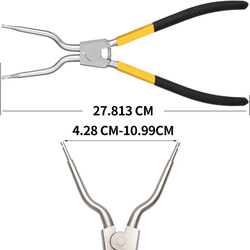 Outil à ressort pour machine à laver, pince à ressort pour joint d'étanchéité de porte de laveuse, 383EER4004A, 6,000