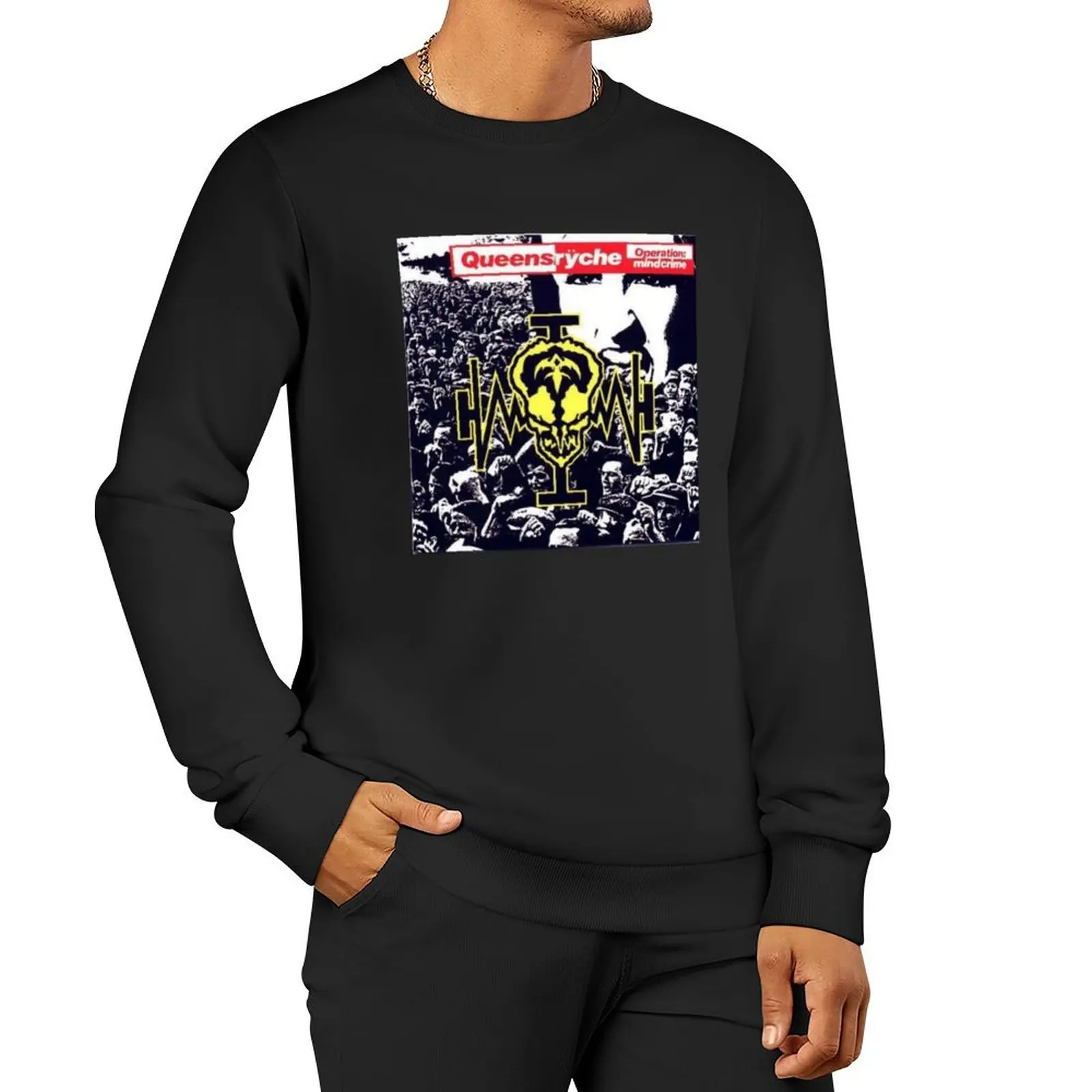 

Queensryche Operation Mindcrime Pullover Hoodie korean clothes new in hoodies & sweatshirts