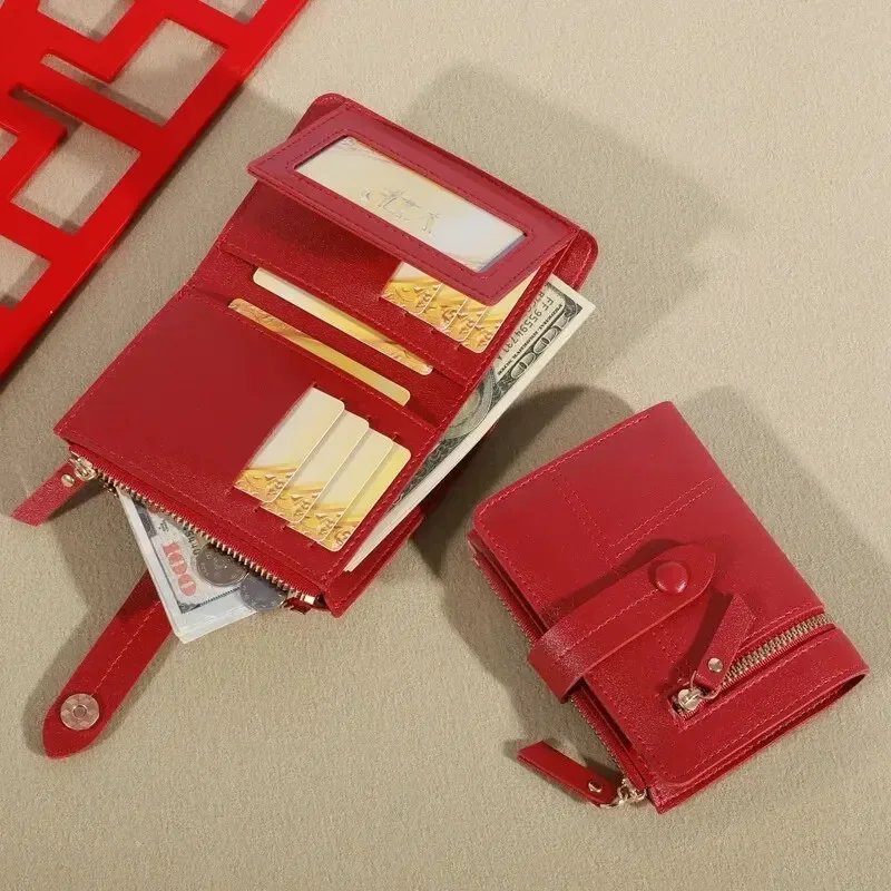 Portefeuille mi-long polyvalent et Haut de gamme pour femme، sac de Détermination، petit et populaire، nouveau #3