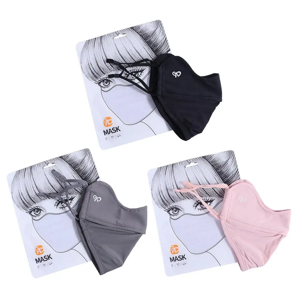 

Adjustable Sunscreen Face Scarf Ice Silk Mask Summer Face Mask Face Cover UV Protection Eye Protection Face Gini Mask Outdoor