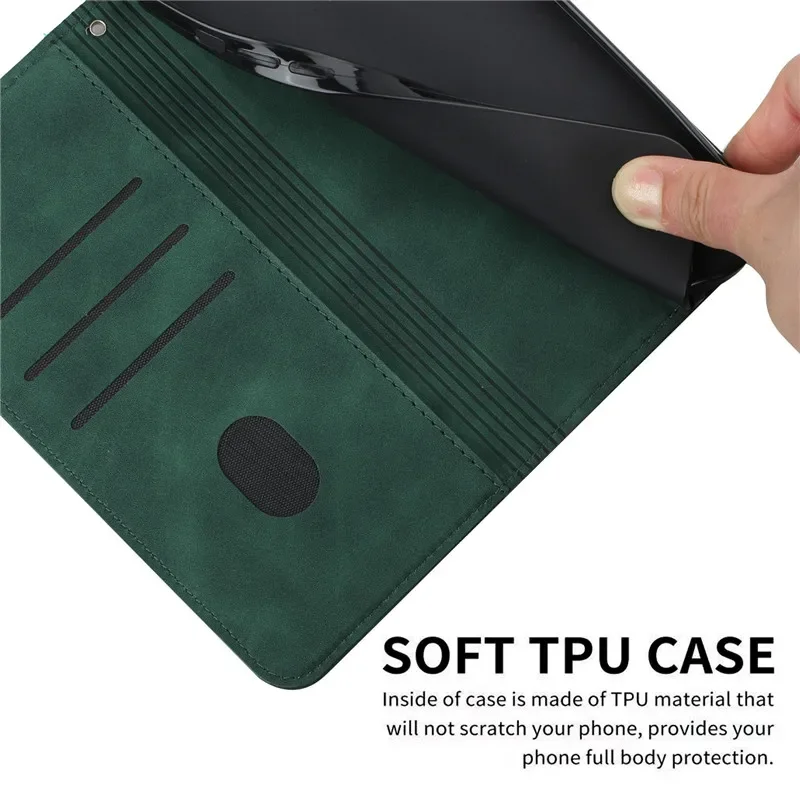 YKNIUFLY Cover per Huawei P60 Pro, Pelle PU Premium Magnetico Flip Case Custodia, Slot per Schede, Portafoglio Cover per Huawei P60 Pro.(Rosso
