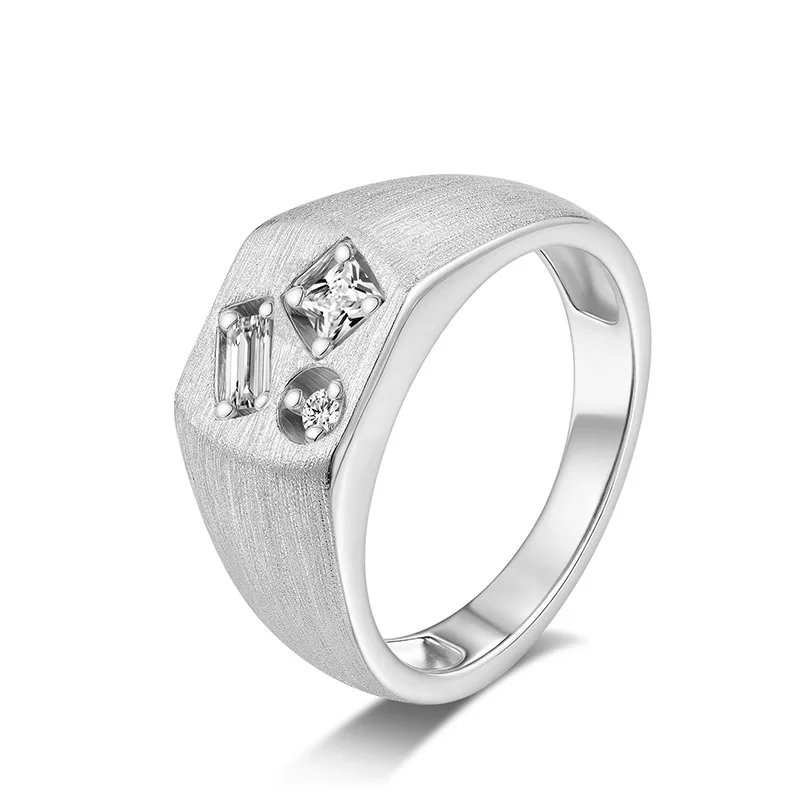 SongYun Jewelry 925 Sterling Silver Ring Women Moissanite D Color VVS1 Fine Lab Grown Statement Trendy Rings Diamond Accessories