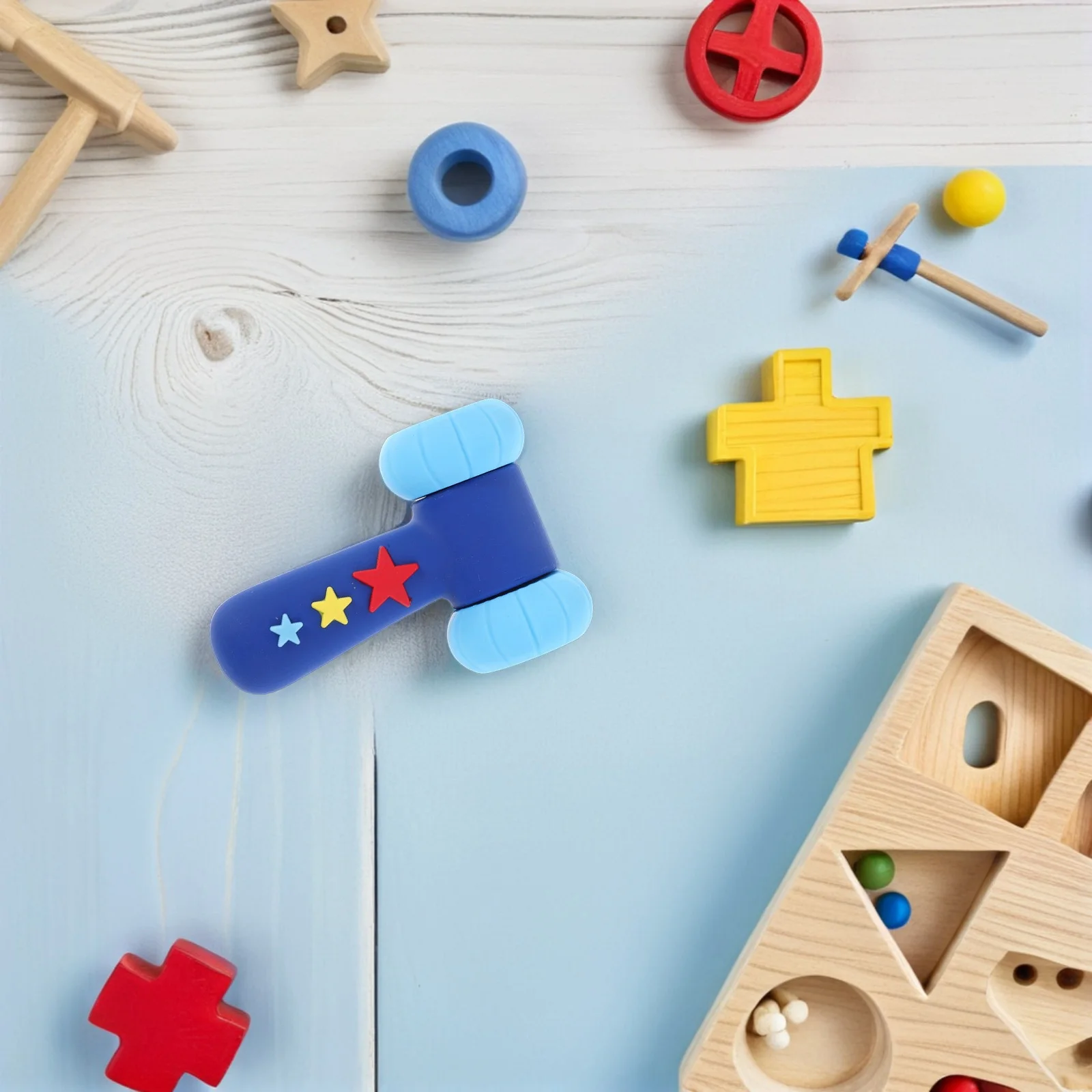 

4Pcs Kids Cartoon Soft Hand Eye Coordination Training Preschool Educational Accessories Early Learning Games Toy Accessories