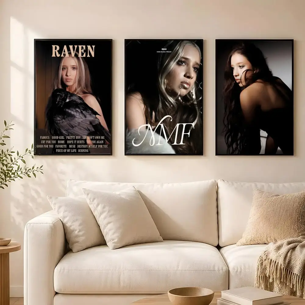 Singer I-Isabel LaRosa dark pop Poster poster Self-adhesive wall stickers, suitable for room decoration, high-quality printing.