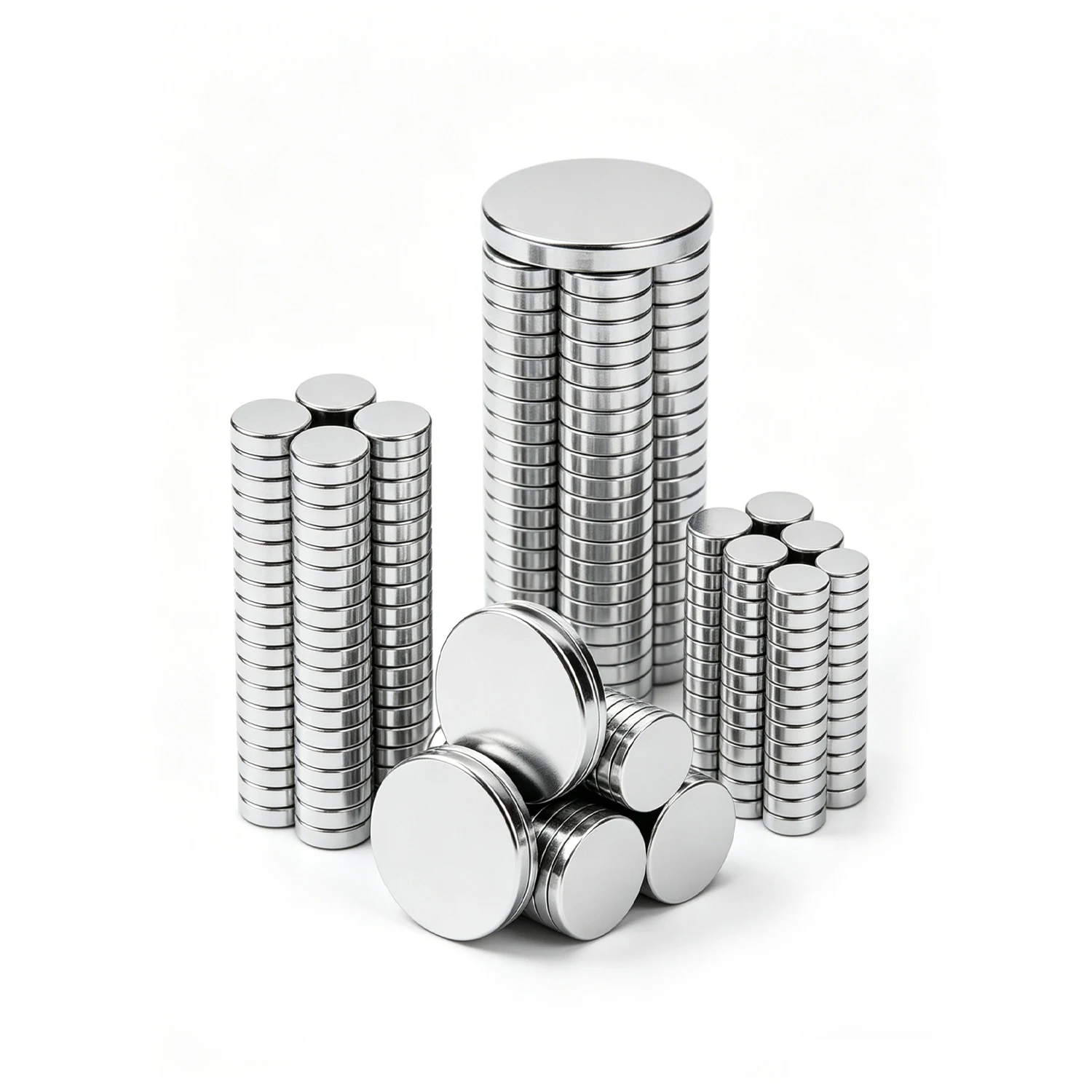 Super Strong Neodymium Disc Magnets Neodymium Powerful imanes for Fridge, DIY, Building, Scientific, Craft, and Office Magnets