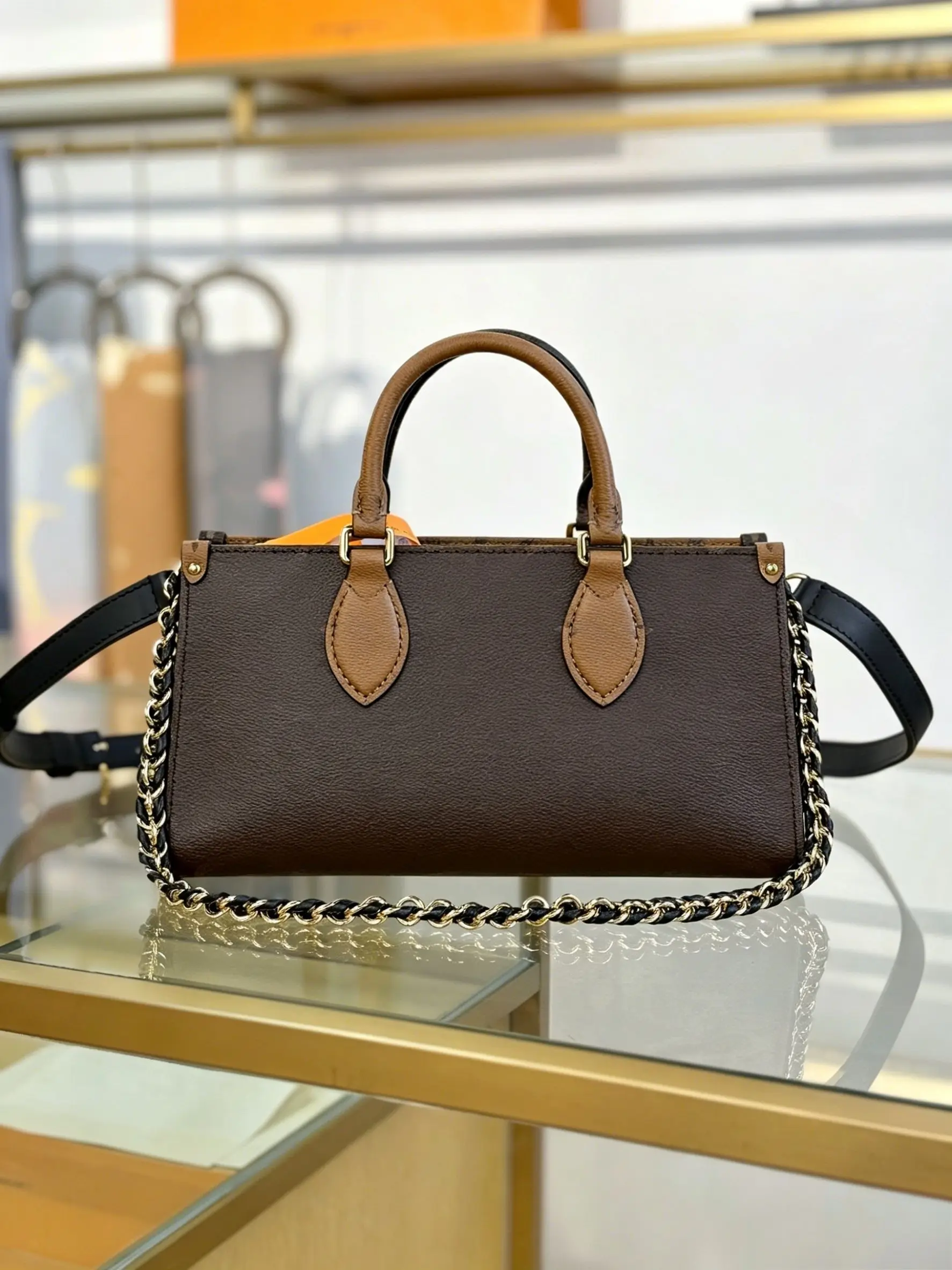 Women's Handbag Crossbody Tote Bag with Detachable Strap Zipper Closure Large Capacity for Daily Casual Wear