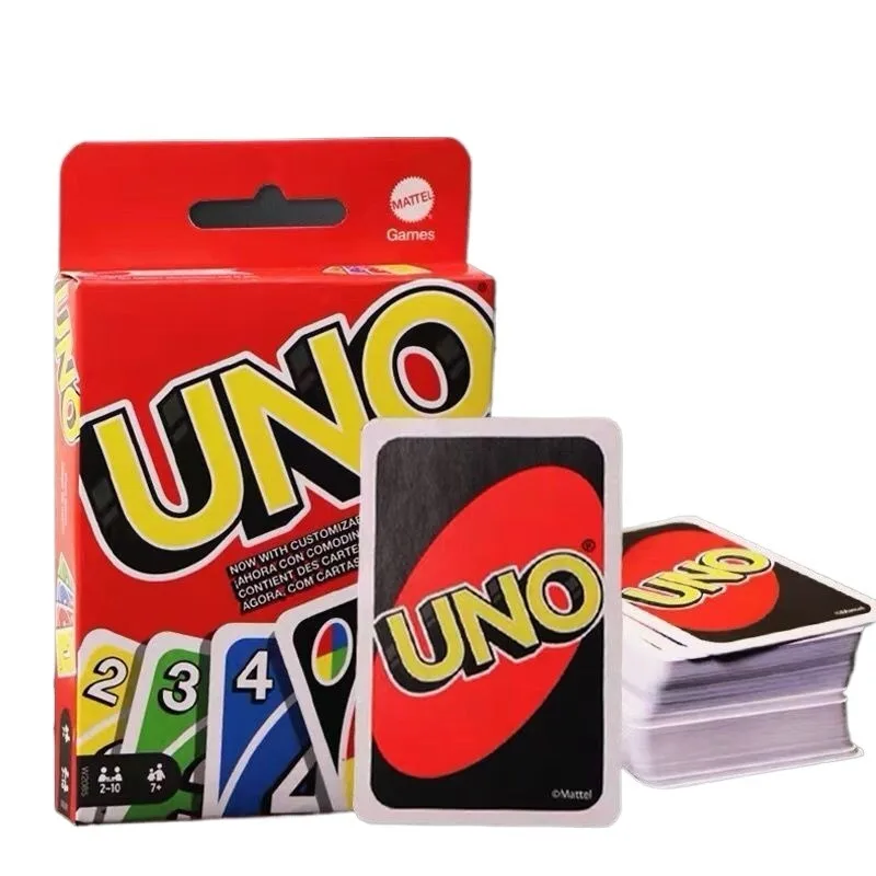 بطاقات Mattel UNO-Tarot للأطفال ، ألعاب الطاولة ، الترفيه المنزلي ، هدايا العيد